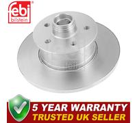 Febi Front Brake Discs Fits VW Transporter 1979-1992 1.6 D TD 1.7 1.9 2.0