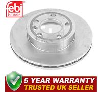 Febi Front Brake Discs Fits VW Transporter 1990-2003