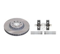 Febi Front Brake Discs & Pads with Fitting Kit fits Alfa Romeo Mito 2008-2015
