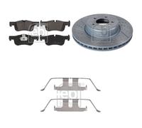 Febi Front Brake / Discs & Pads with Fitting Kit fits BMW 2 2014-2021