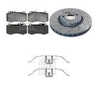 Febi Front Brake / Discs & Pads with Fitting Kit fits Mercedes-Benz Cls