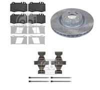 Febi Front Brake / Discs & Pads with Fitting Kit fits Mercedes-Benz Sl 2006-2012