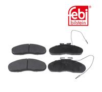 Febi Front Brake Pad Set fits Nissan Atleon 2000 on 110.35 110.56 120.35 120.56