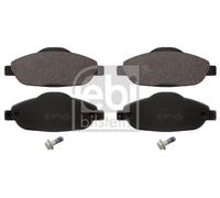 Febi Front Brake Pad Set fits Peugeot 3008 2009-2016
