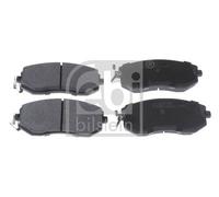 Febi Front Brake Pad Set fits Subaru Brz 2012 on 2.0