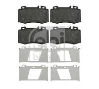 Febi Front Brake Pad Set For Mercedes-benz Mercedes-benz (Bb