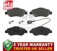 Febi Front Brake Pads Set Fits Fiat Panda 2004- 500 2007- 1.2 D dCi JTD 1.4