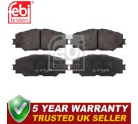 Febi Front Brake Pads Set Fits Toyota Auris 2006-2018 Yaris 2012-2013