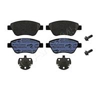 FEBI Front Disc Brake Pad Set Fits FIAT 500 Panda Van 03-06 77364893