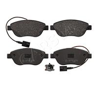 FEBI Front Disc Brake Pad Set Fits FIAT Linea 09- 77365865