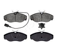 FEBI Front Disc Brake Pad Set Fits FIAT PEUGEOT CITROEN Ducato Bus 9948626