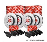 Febi Front & Rear Brake Discs & Pads fits Mercedes-Benz G-Class 2011-2015