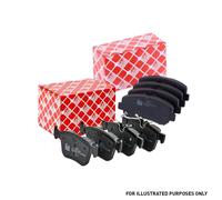 Febi Front & Rear Pads fits Suzuki Grand Vitara II 2005-2015 1.6 2.4 3.2