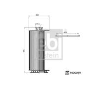 FEBI BILSTEIN 1000039 Fuel filter