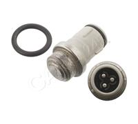 COOLANT TEMPERATURE SENSOR grey 37608 FEBI BILSTEIN for AUDI 80 B3 Saloon A6 C4