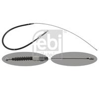 Febi Handbrake Cable fits Audi A3 2003-2010 48306 03G131512AA