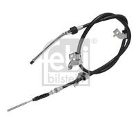 Febi Handbrake Cable Left Rear fits Mitsubishi L200 / Triton 2005-2015 2.5