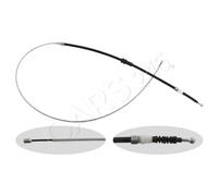 FEBI Left Parking Brake Cable Nearside Offside Fits VW 04-15 2K0609721P