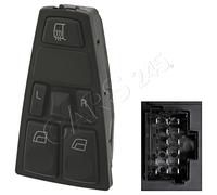FEBI Mirror Adjustment Switch Fits VOLVO Fh 16 Fm Fmx II 03-12 21277585