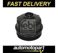 Febi Oil Filter Housing Cap fits Fiat Tipo 2015-2020 1.6
