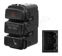 FEBI Plastic Black Seat Heating Switch Fits VW SEAT Load Up Mii 11- 1S0927140G