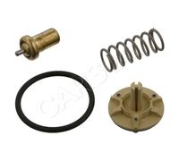 FEBI Plastic Coolant Thermostat Fits VW SEAT SKODA AUDI Eos Golf Mk5 3C121110Q