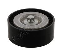 FEBI Plastic V-Ribbed Belt Deflection Guide Pulley Fits MERCEDES 0002021719