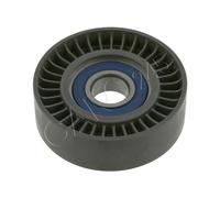 FEBI Plastic V-Ribbed Belt Deflection Guide Pulley Fits MERCEDES 1662020419
