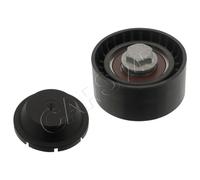 FEBI Plastic V-Ribbed Belt Deflection Guide Pulley Fits VW PORSCHE 22145276A