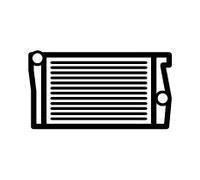 Febi Radiator Core Assembly fits Mercedes-Benz 190 1982-1993