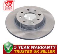Febi Rear Brake Discs Fits Alfa Romeo MiTo 2008-2018