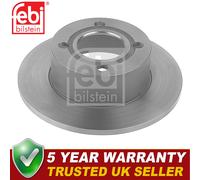 Febi Rear Brake Discs Fits Audi 100 1984-1990