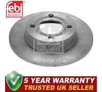 Febi Rear Brake Discs Fits Audi 90 1984-1991 80 1982-1996 Coupe 1984-1996
