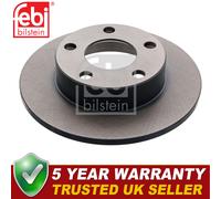 Febi Rear Brake Discs Fits Audi A4 1995-2001 VW Passat 1996-2005