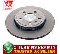 Febi Rear Brake Discs Fits Audi A4 2004-2009 2.0 2.7 TDi 3.0 3.1