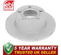 Febi Rear Brake Discs Fits Audi A6 1994-2005 VW Passat 1996-2005