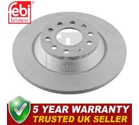 Febi Rear Brake Discs Fits Audi A6 2004-2011 2.0 TDi 2.4 2.7 3.1