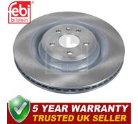 Febi Rear Brake Discs Fits Audi A6 2010-2018 A7 2010- A8 2009-2018