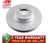 Febi Rear Brake Discs Fits BMW 3 Series 2004-2013 X1 2009-2015 1 Series 2005-11