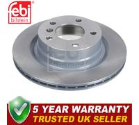 Febi Rear Brake Discs Fits BMW 3 Series 2004-2018 1 Series 2004- 2 Series 2012-