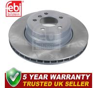 Febi Rear Brake Discs Fits BMW X5 2006-2018 X6 2007-2019 3.0 D 4.4 4.8