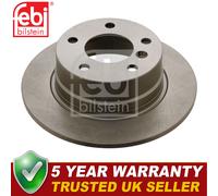 Febi Rear Brake Discs Fits BMW Z4 2002-2009 2.0 2.2 2.5