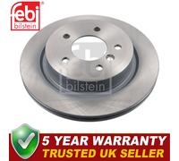 Febi Rear Brake Discs Fits BMW Z4 2009-2016 2.0 2.5 3.0
