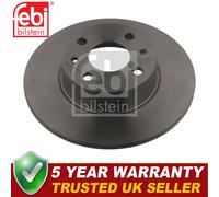 Febi Rear Brake Discs Fits Fiat Bravo 2006- Stilo 2001-2008 Multipla 1999-2010