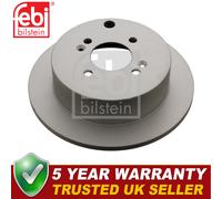 Febi Rear Brake Discs Fits Hyundai i20 2008- Getz 2001-2010 Kia Rio 2005-2011