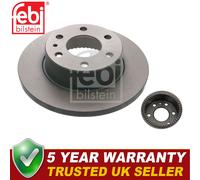 Febi Rear Brake Discs Fits Iveco Daily 2004-2014 2.3 D 3.0