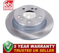 Febi Rear Brake Discs Fits Mercedes C-Class 190 Saloon E-Class Coupe 124