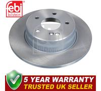 Febi Rear Brake Discs Fits Mercedes C-Class 1993-2008 CLK 1997-2010 SLK 2004-11
