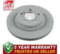 Febi Rear Brake Discs Fits Mercedes S-Class 2005-2013 SL 2001-2012