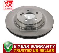 Febi Rear Brake Discs Fits Mercedes S-Class 2005-2013 SL 2006-2012